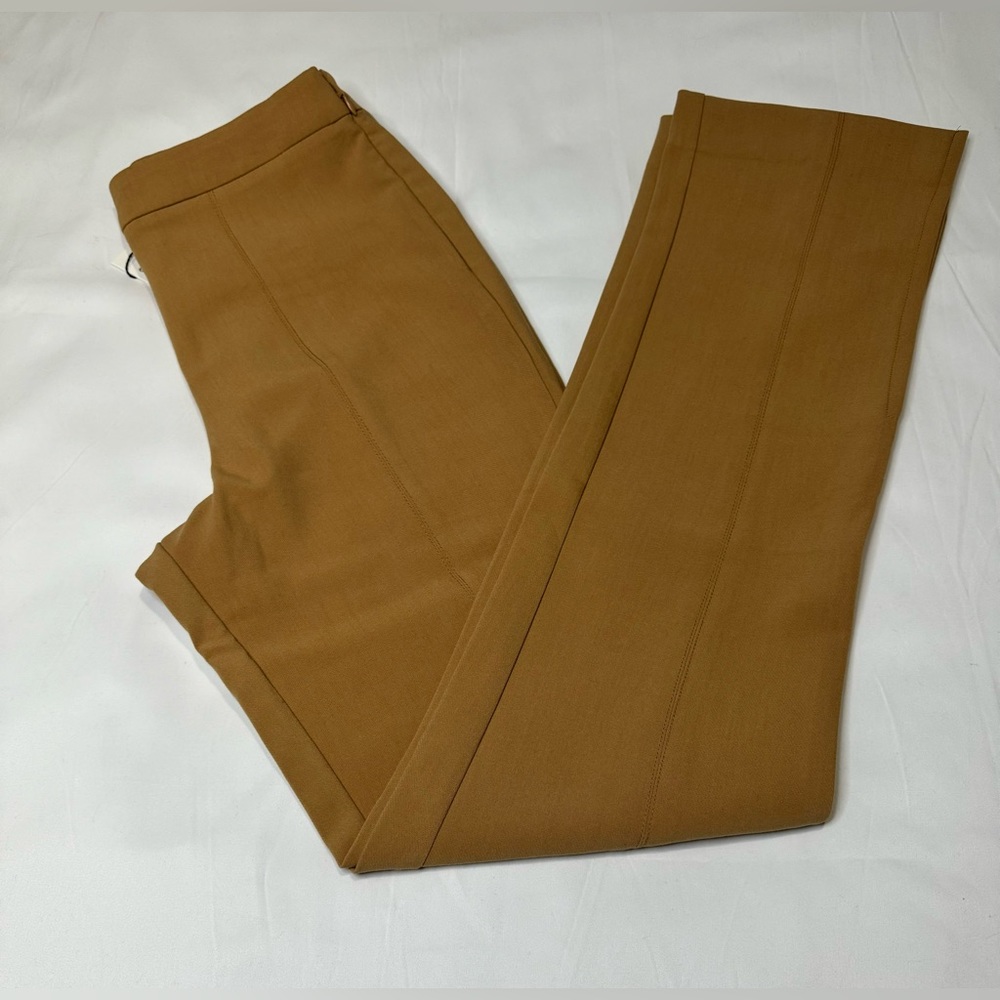 Jason Wu Women’s Dress slacks high waist side slits Size S Color Camel